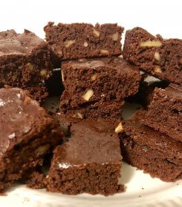 A batch of the best gooey brownies