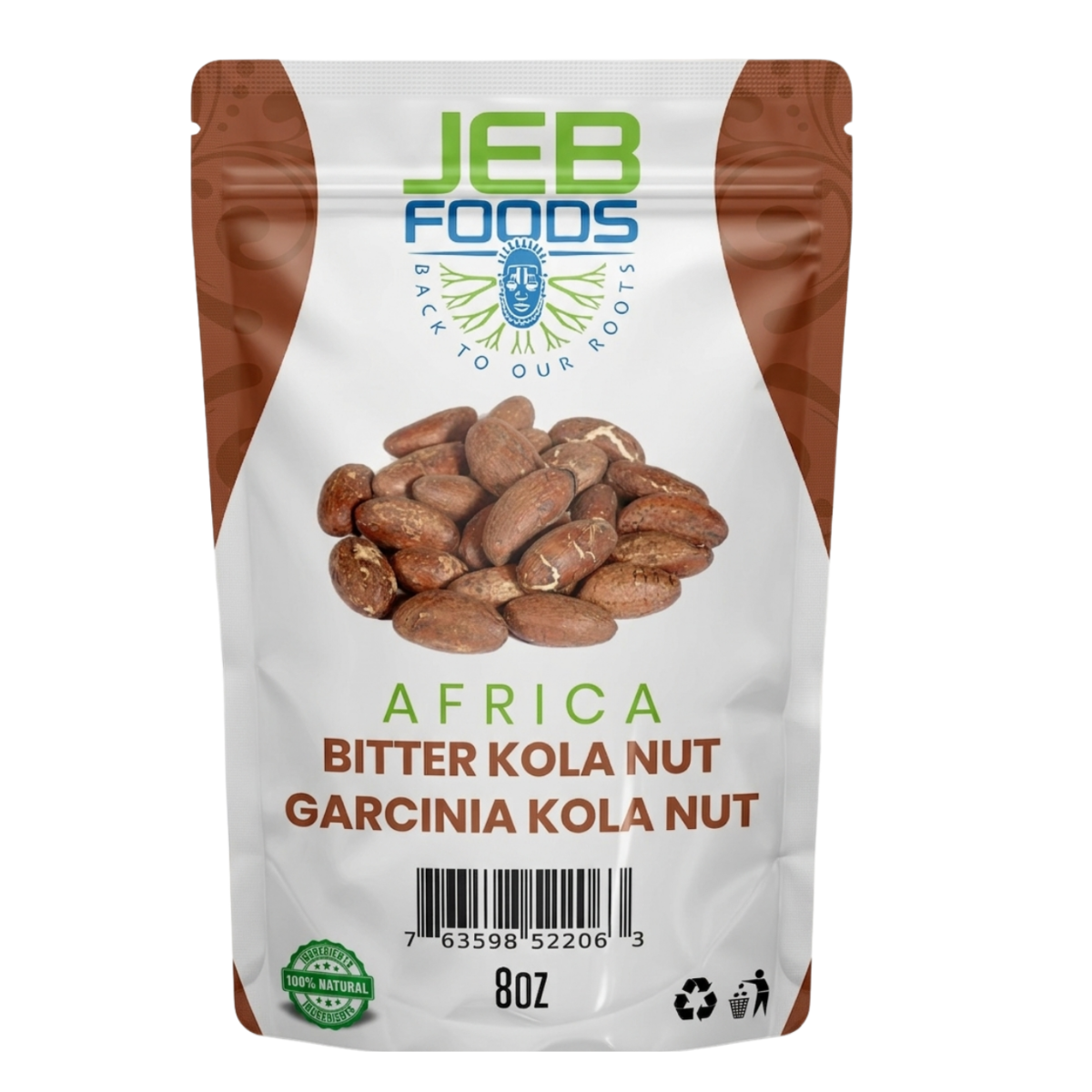 Bitter kola nut 0.5 lb, Jeb Foods