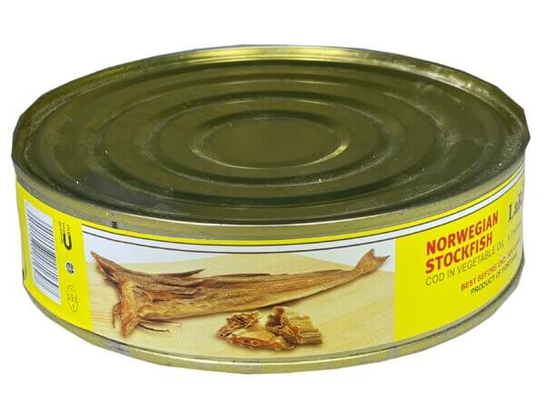 Canned Norwegian Stockfish Cod With Sunflower Oil premium quality